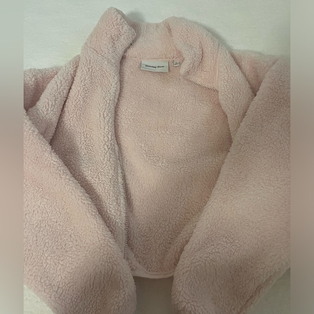 Sunday Best Fuzzy Jacket